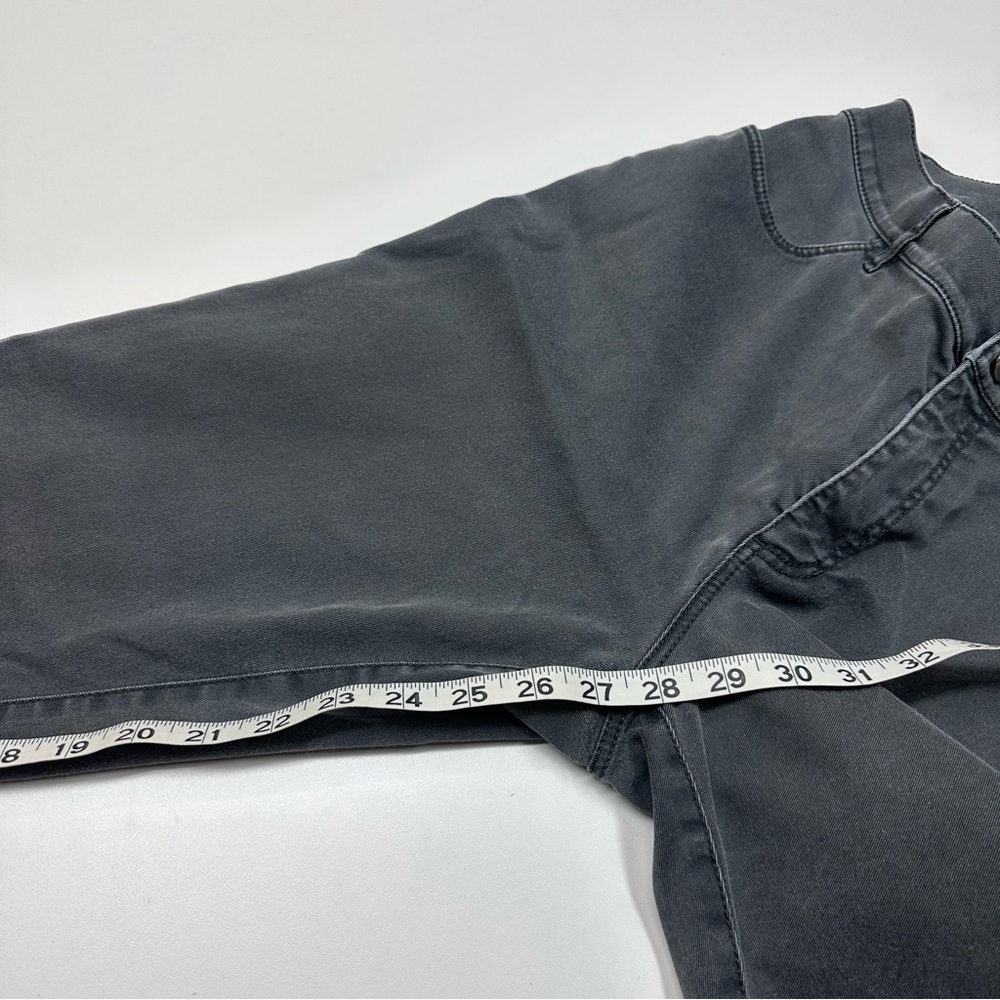 Lafayette 148 New York Dark Gray Classic Straight Leg Thompson Jean Pant Size 10 - Picture 9 of 9